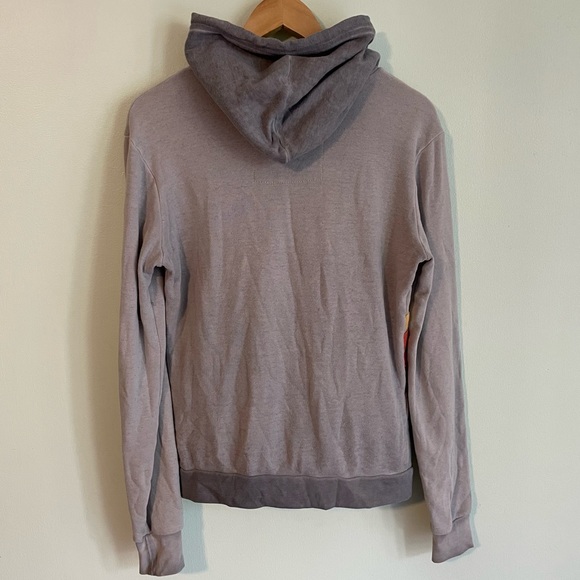 Aviator Nation Nova Hoodie in Grey/Red VERY RARE zip up sweatshirt size Small S - Picture 8 of 16